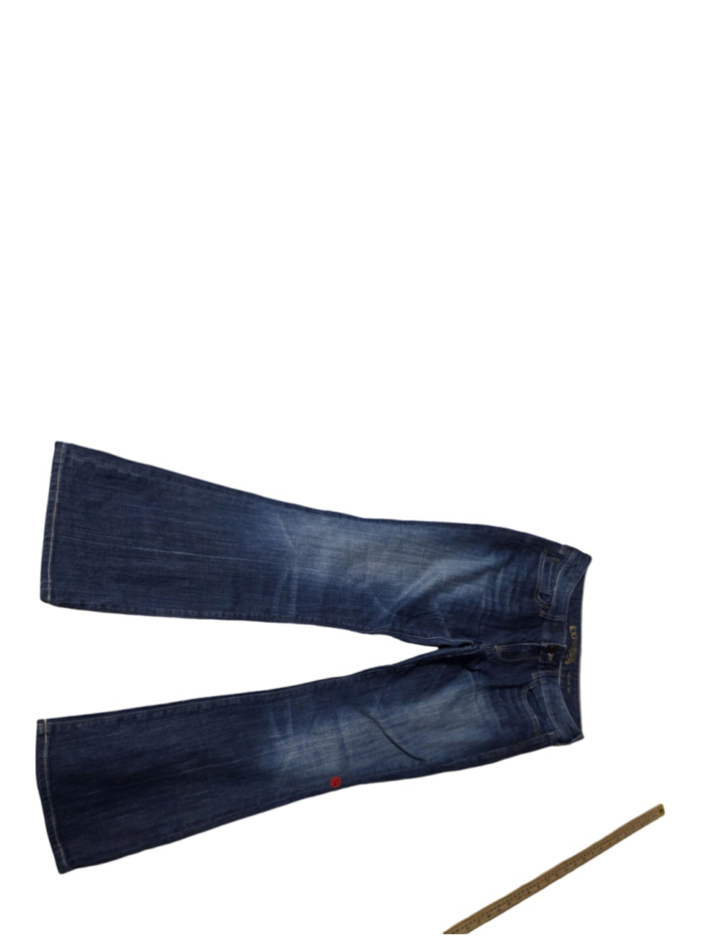 Women's Express Eva Boot Cut Jeans Size 4 Blue